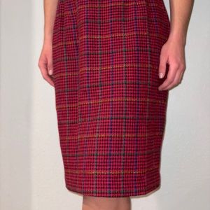 Vintage Norton McNaughton Woven Skirt size 12
